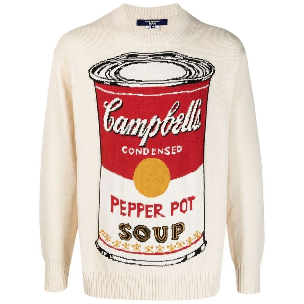 Junya Watanabe Men's Printed Cotton Sweater